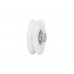 RODAS 80 MM COM SUPORTE 2FUROS U CANAL 20